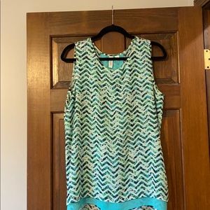 Sleeveless blouse